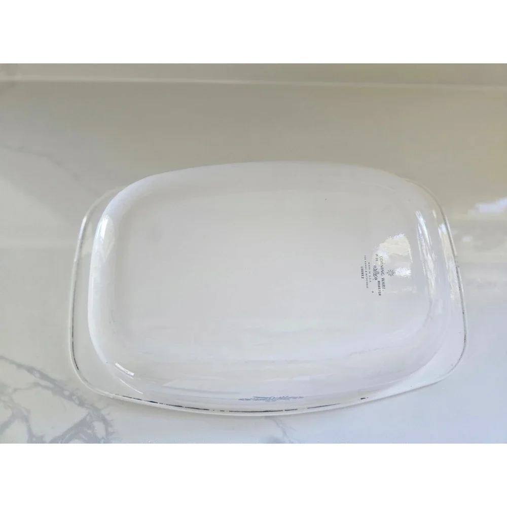 Vintage Corning Ware P-21 Blue Cornflower Roaster 13x9x2 Baking Dish USA